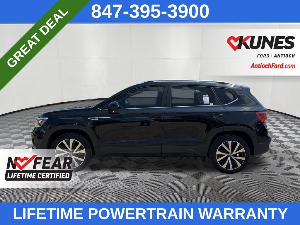 used 2022 Volkswagen Taos car, priced at $17,999