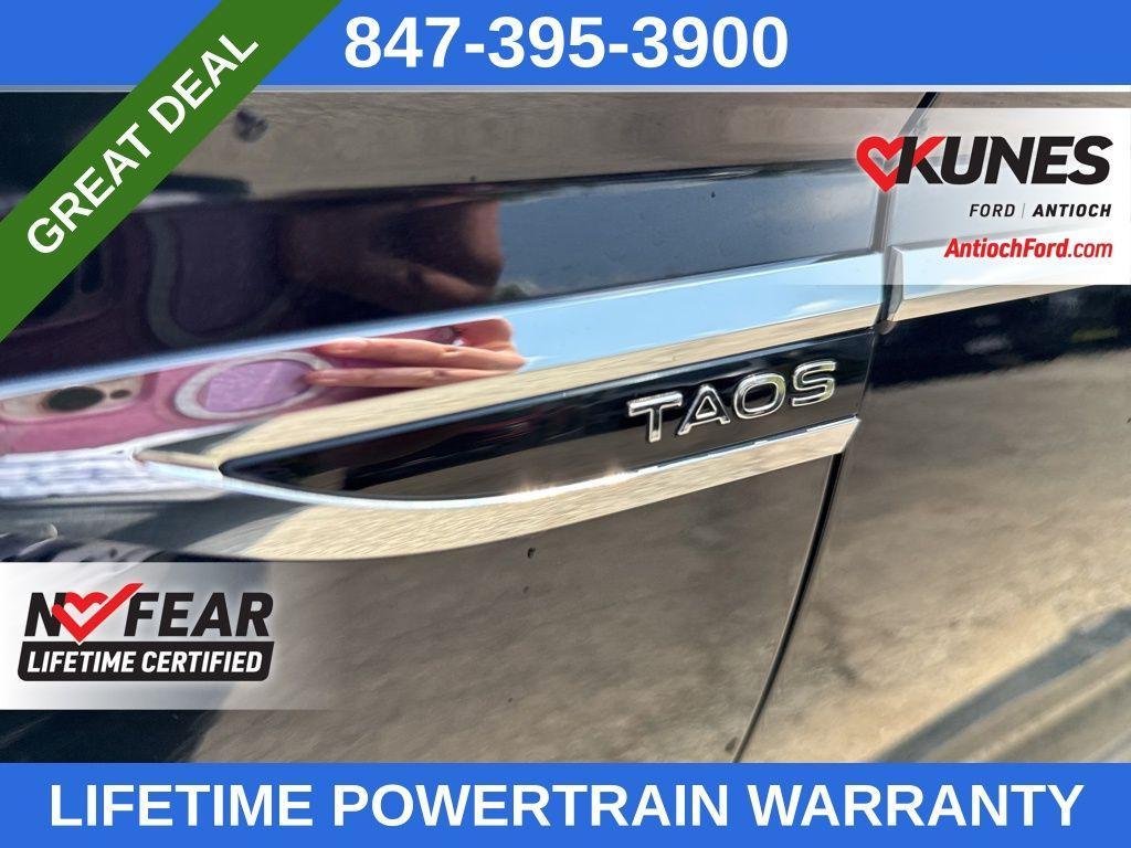 used 2022 Volkswagen Taos car, priced at $17,999