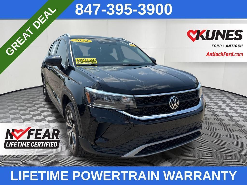 used 2022 Volkswagen Taos car, priced at $17,999