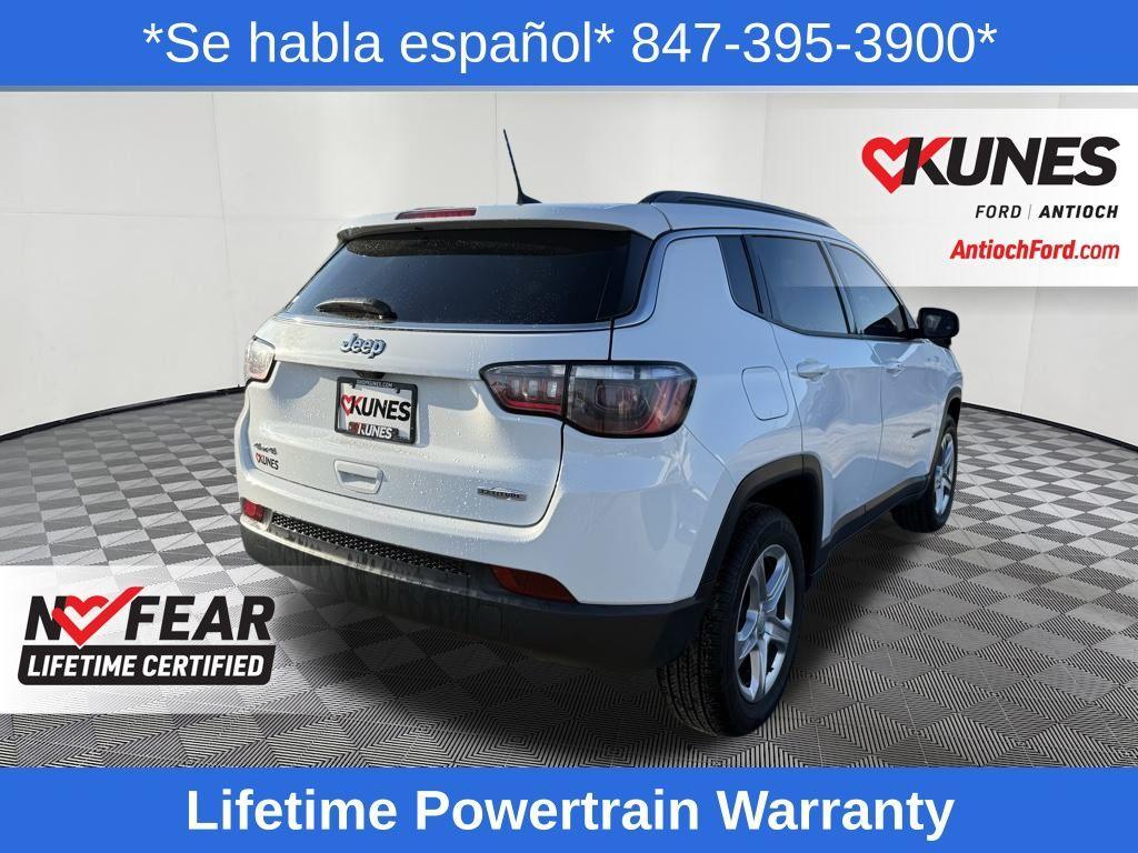 used 2024 Jeep Compass car, priced at $20,996