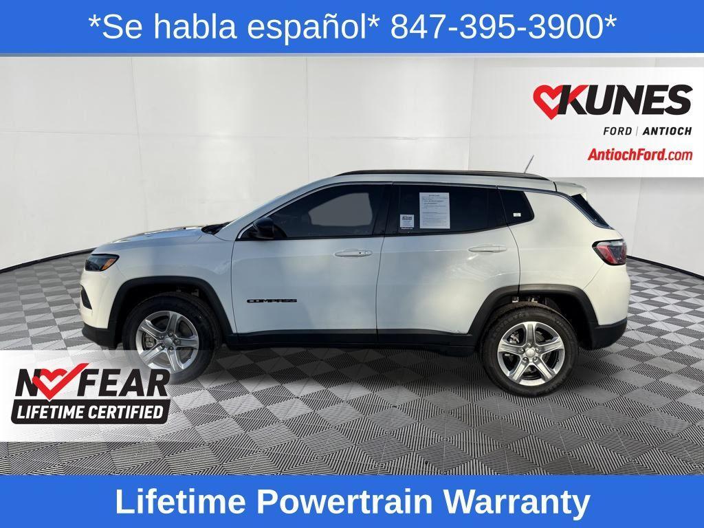 used 2024 Jeep Compass car, priced at $20,996