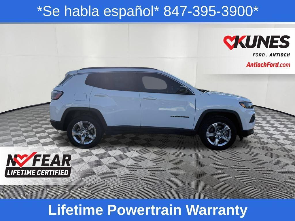 used 2024 Jeep Compass car, priced at $20,996