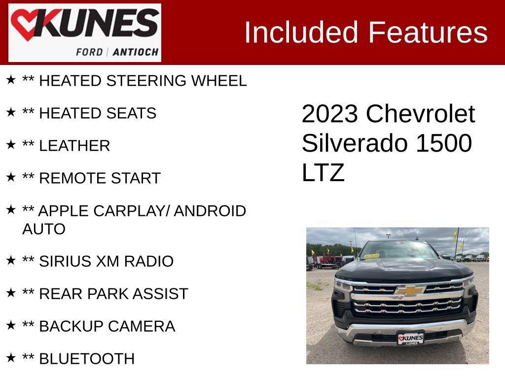 used 2023 Chevrolet Silverado 1500 car, priced at $40,956