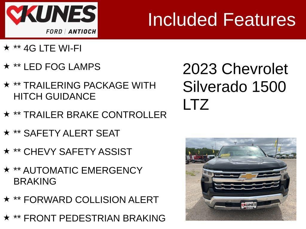 used 2023 Chevrolet Silverado 1500 car, priced at $40,956