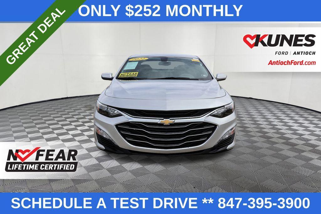 used 2022 Chevrolet Malibu car, priced at $16,885
