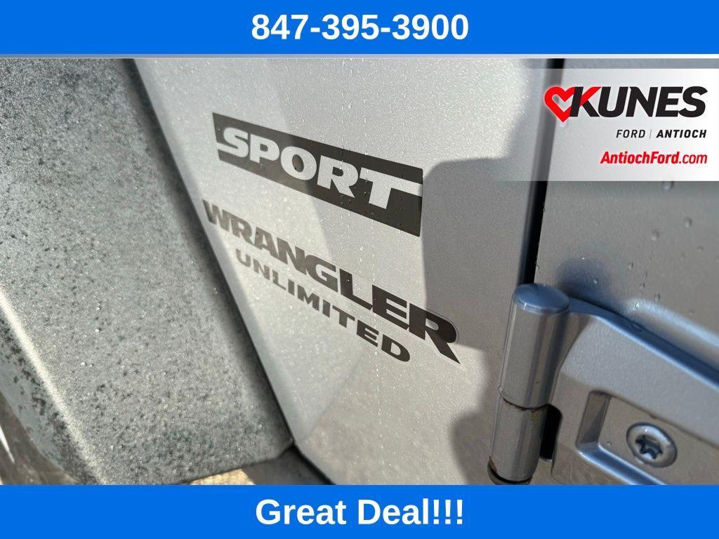 used 2017 Jeep Wrangler Unlimited car, priced at $14,555