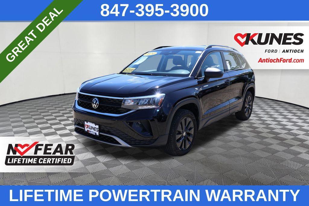 used 2024 Volkswagen Taos car, priced at $19,995