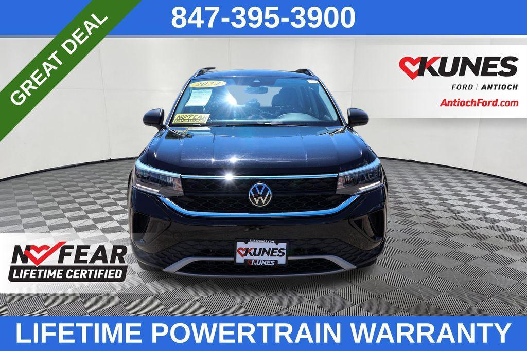 used 2024 Volkswagen Taos car, priced at $19,995