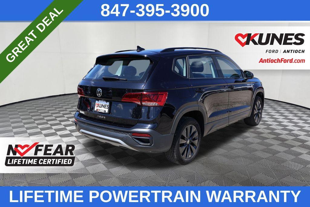 used 2024 Volkswagen Taos car, priced at $19,995