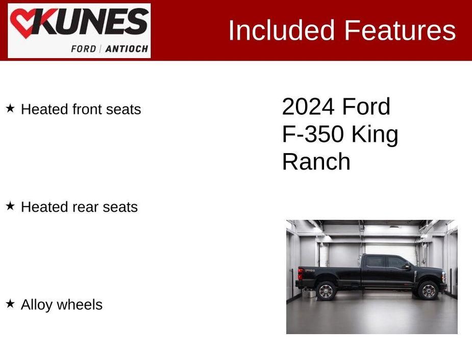 new 2024 Ford F-350 car, priced at $97,465