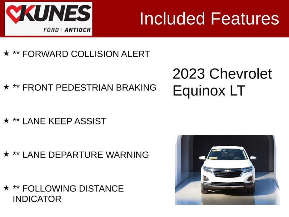 used 2023 Chevrolet Equinox car, priced at $19,999