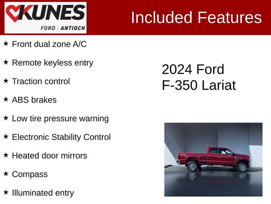 new 2024 Ford F-350 car, priced at $70,730