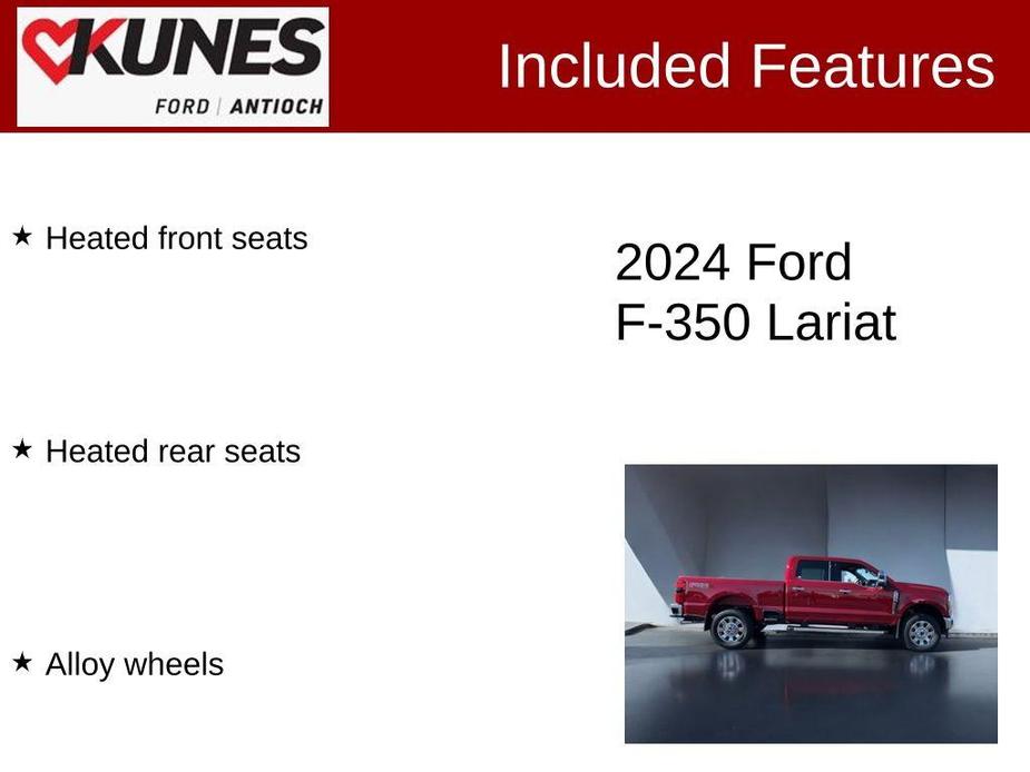 new 2024 Ford F-350 car, priced at $70,730