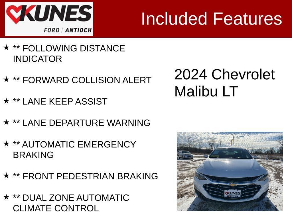 used 2024 Chevrolet Malibu car, priced at $20,567