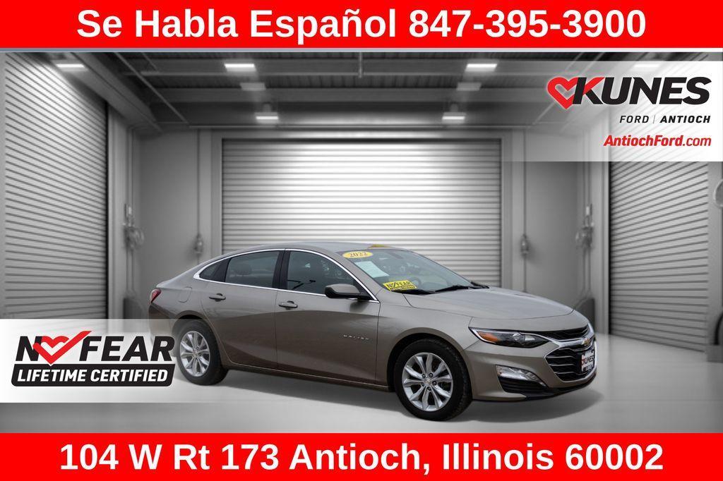 used 2022 Chevrolet Malibu car, priced at $15,670