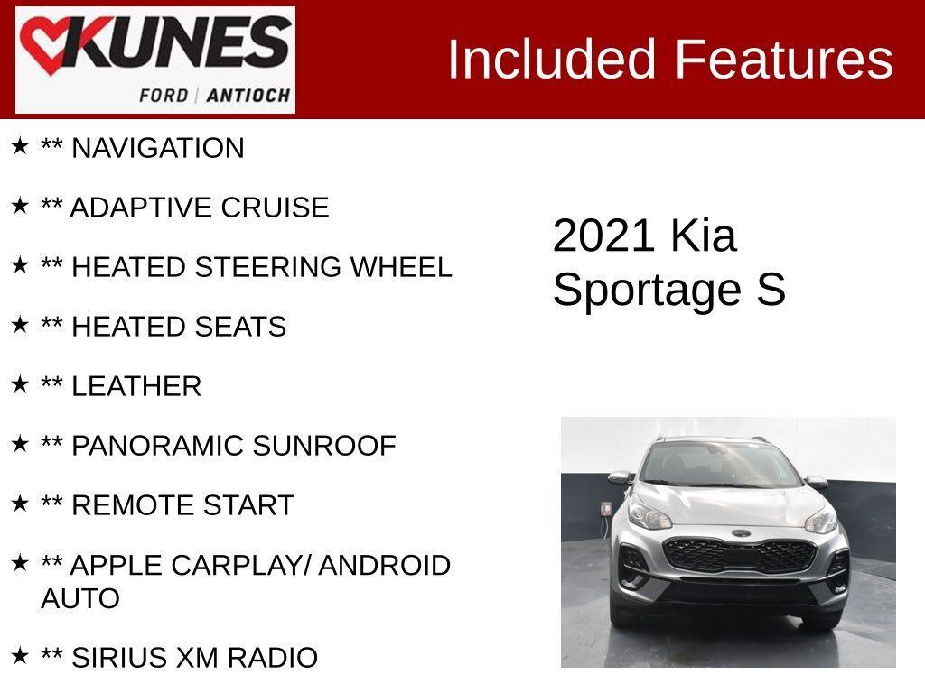 used 2021 Kia Sportage car, priced at $22,259