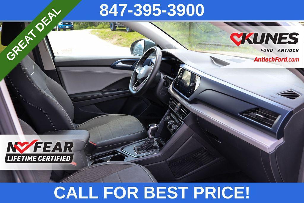 used 2024 Volkswagen Taos car, priced at $22,882
