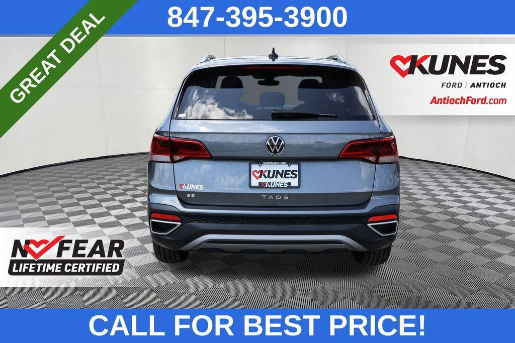 used 2024 Volkswagen Taos car, priced at $22,882