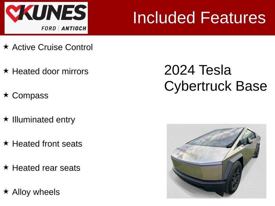 used 2024 Tesla Cybertruck car, priced at $92,799