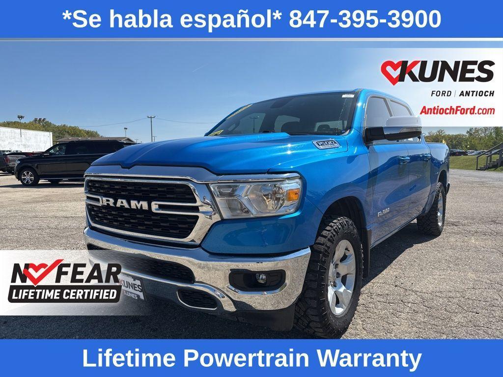 used 2022 Ram 1500 car, priced at $36,995