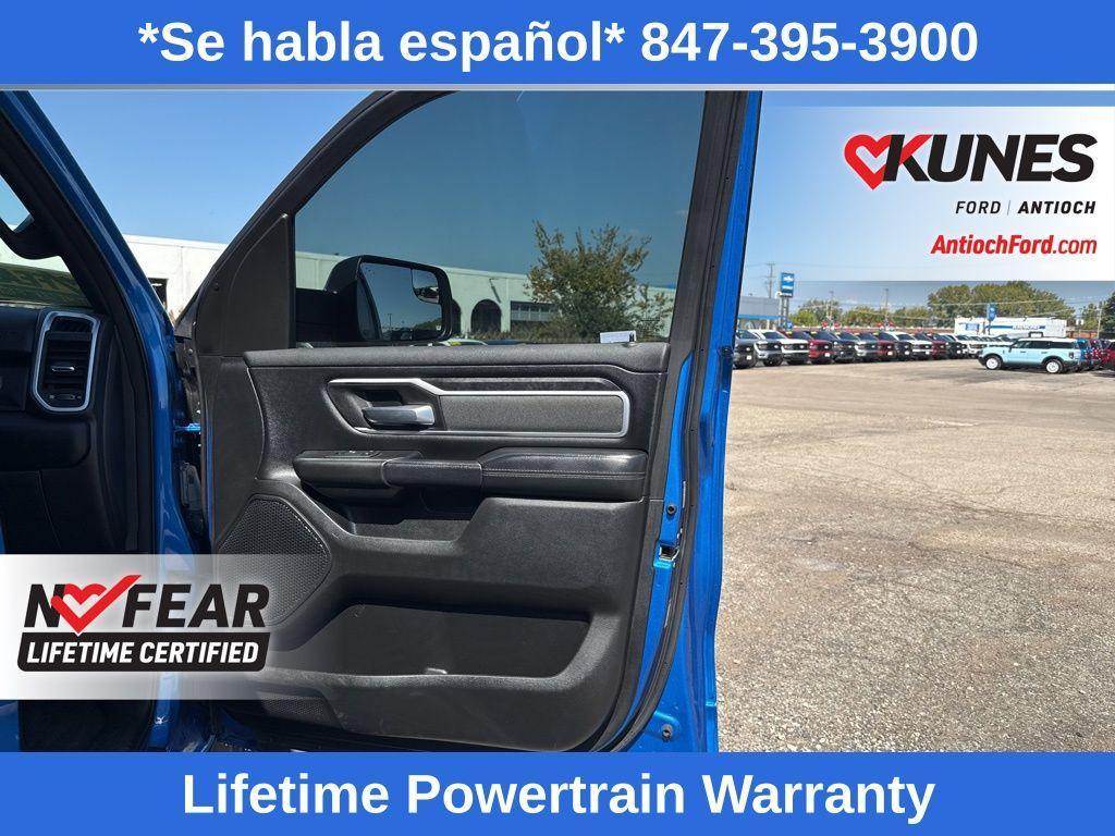 used 2022 Ram 1500 car, priced at $36,995
