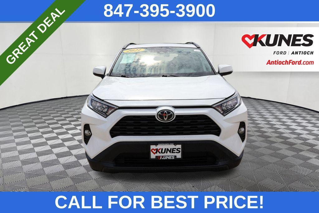 used 2021 Toyota RAV4 car, priced at $22,965