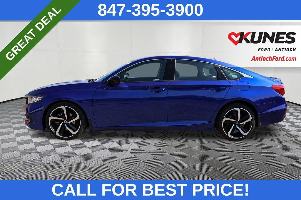 used 2021 Honda Accord car, priced at $15,455