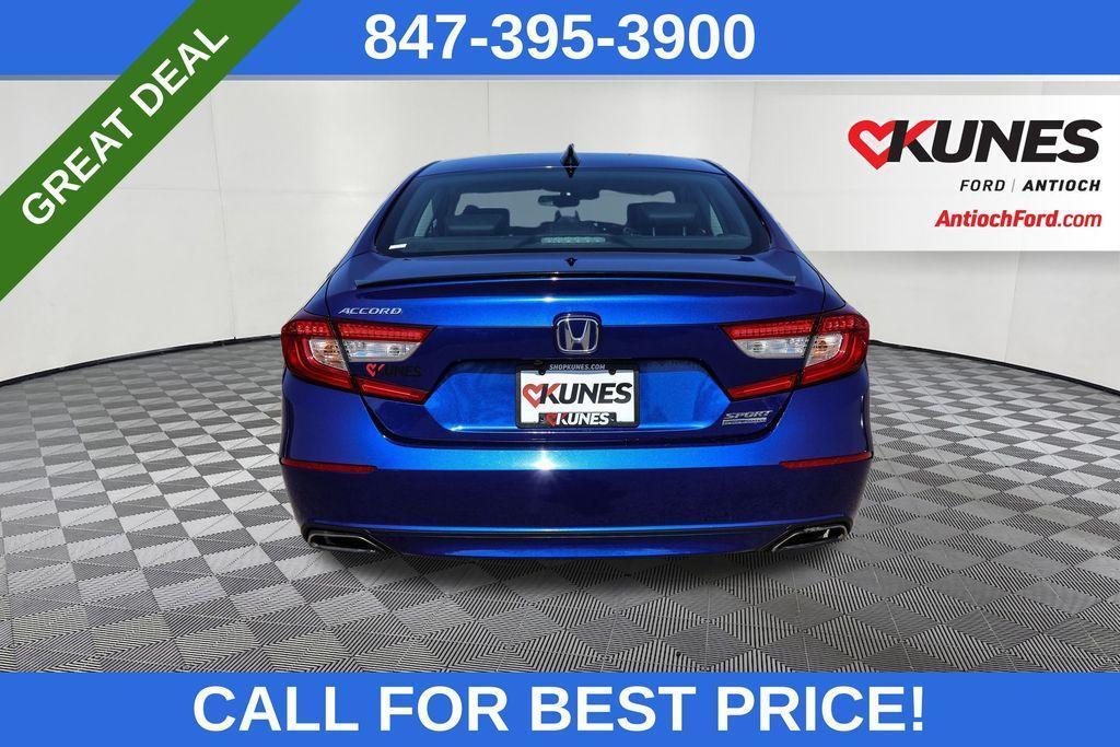 used 2021 Honda Accord car, priced at $15,455