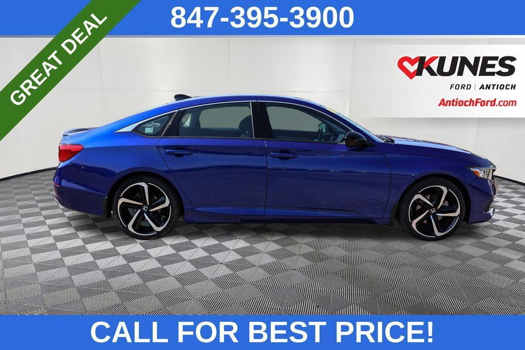 used 2021 Honda Accord car, priced at $15,455