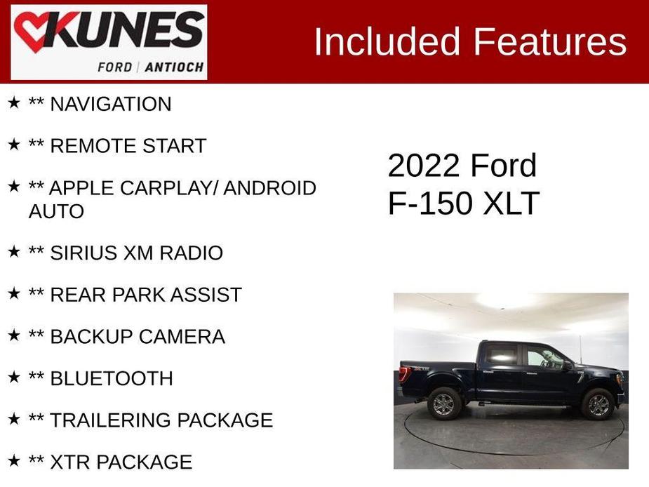 used 2022 Ford F-150 car, priced at $40,934