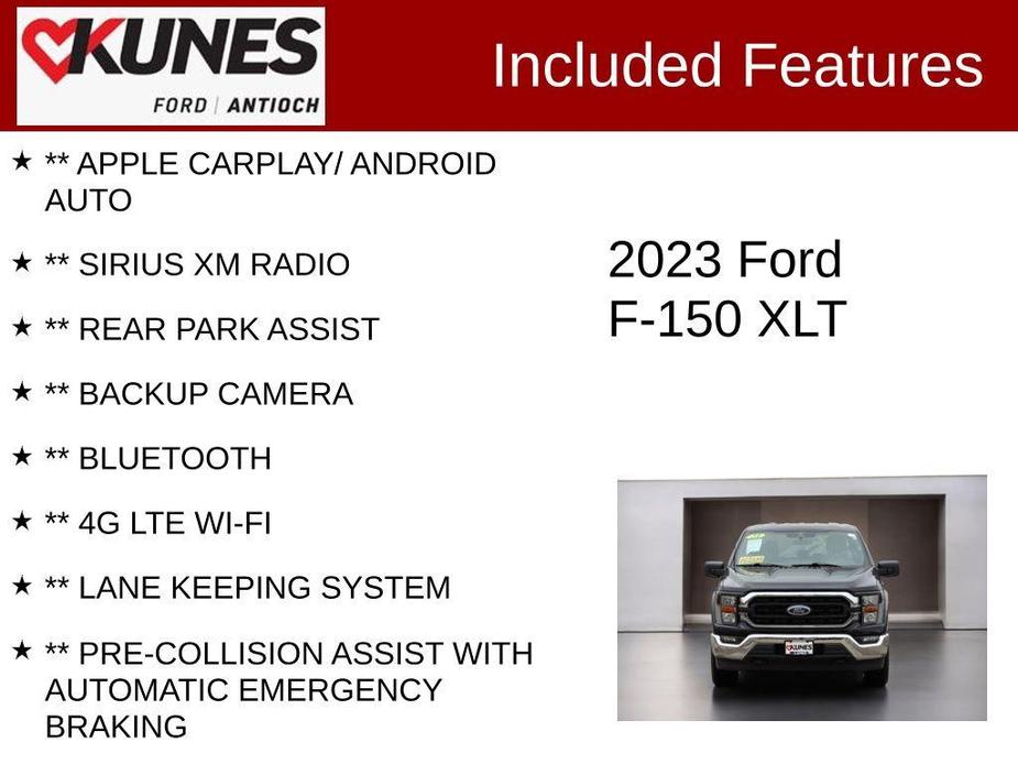 used 2023 Ford F-150 car, priced at $35,787