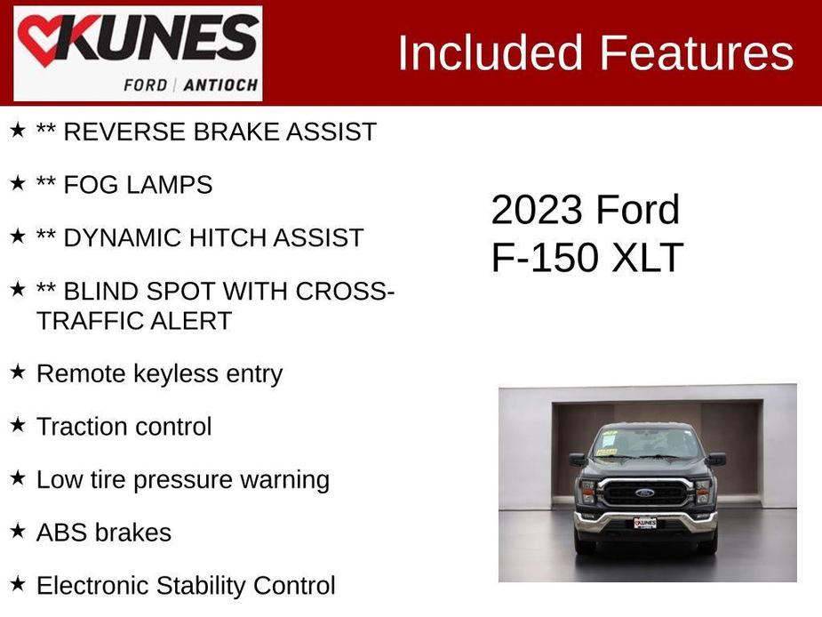 used 2023 Ford F-150 car, priced at $35,787