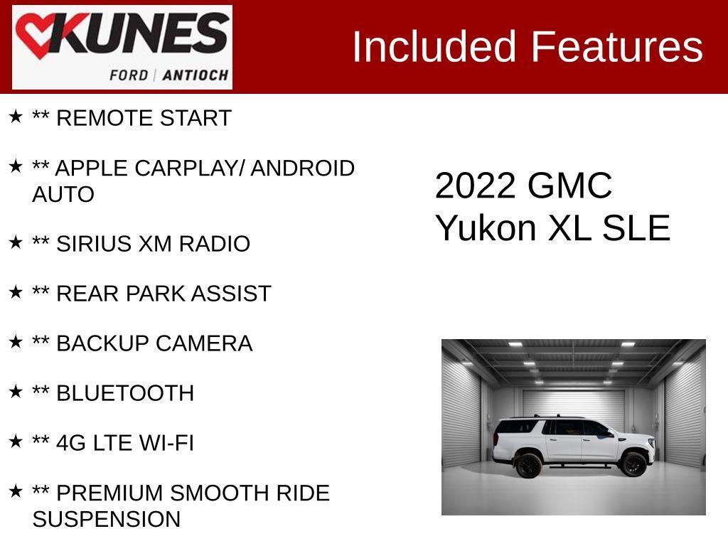 used 2022 GMC Yukon XL car, priced at $51,991