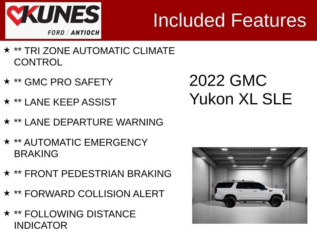 used 2022 GMC Yukon XL car, priced at $51,991