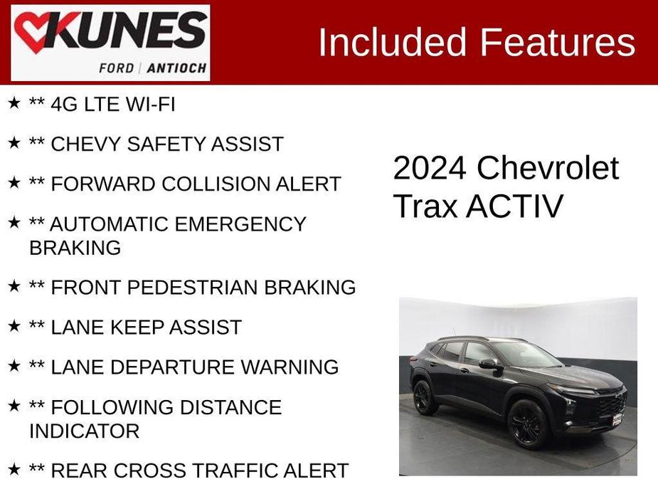 used 2024 Chevrolet Trax car, priced at $22,996