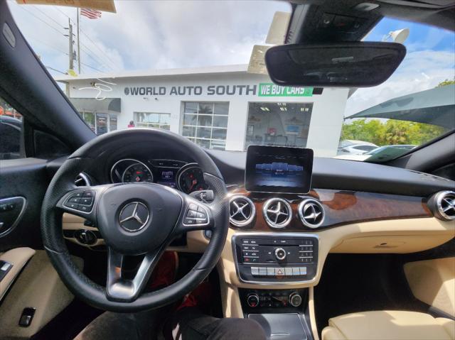 used 2018 Mercedes-Benz CLA 250 car, priced at $20,996