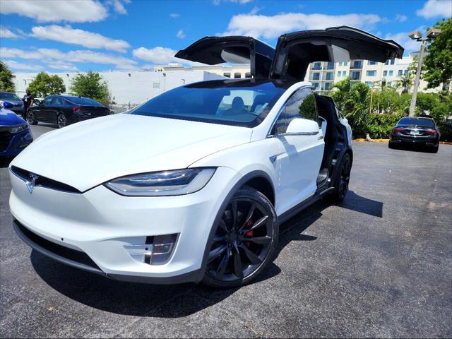 used 2021 Tesla Model X car, priced at $53,999