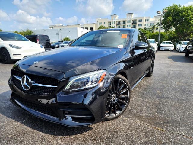 used 2021 Mercedes-Benz C-Class car, priced at $25,995