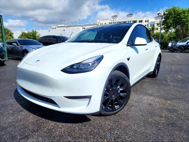 used 2020 Tesla Model Y car, priced at $27,993