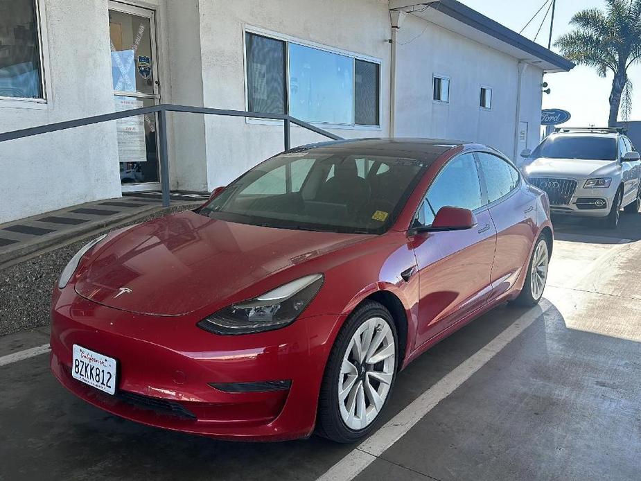 used 2022 Tesla Model 3 car, priced at $17,980