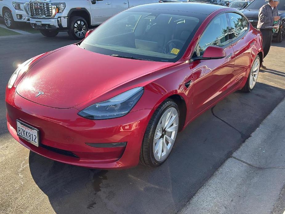 used 2022 Tesla Model 3 car, priced at $17,980