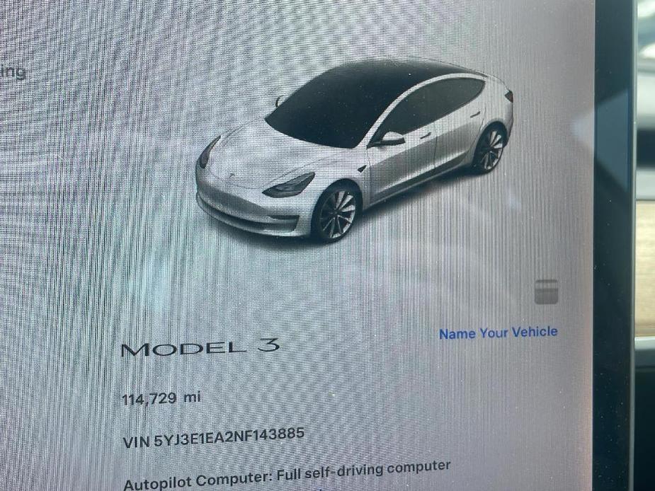 used 2022 Tesla Model 3 car, priced at $17,455