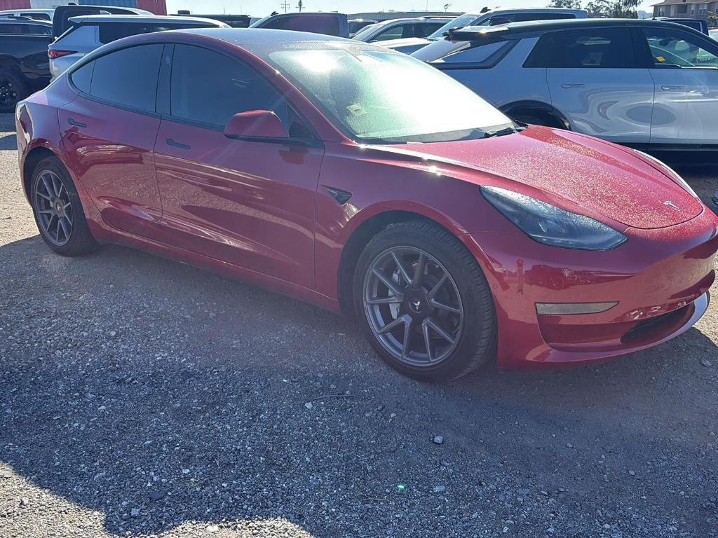 used 2022 Tesla Model 3 car, priced at $22,980