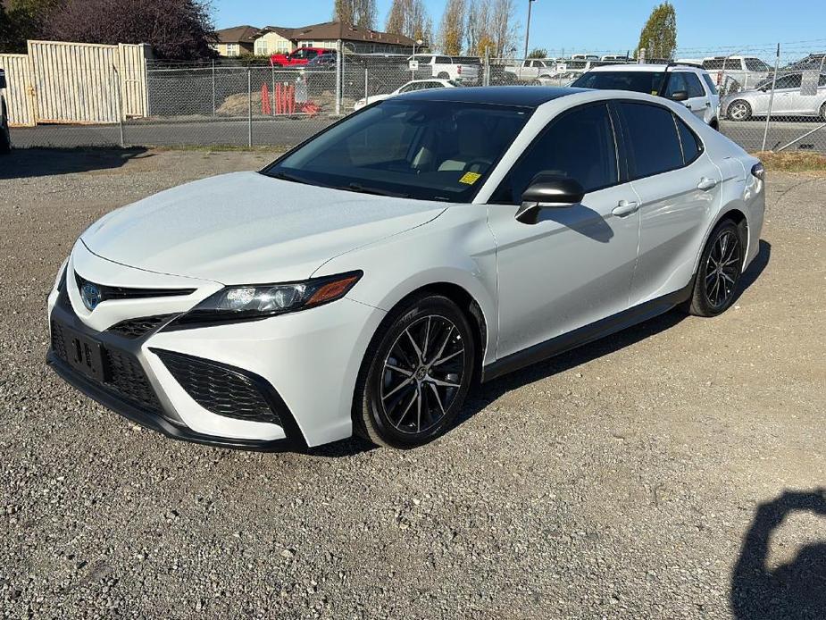 used 2022 Toyota Camry Hybrid car, priced at $29,450