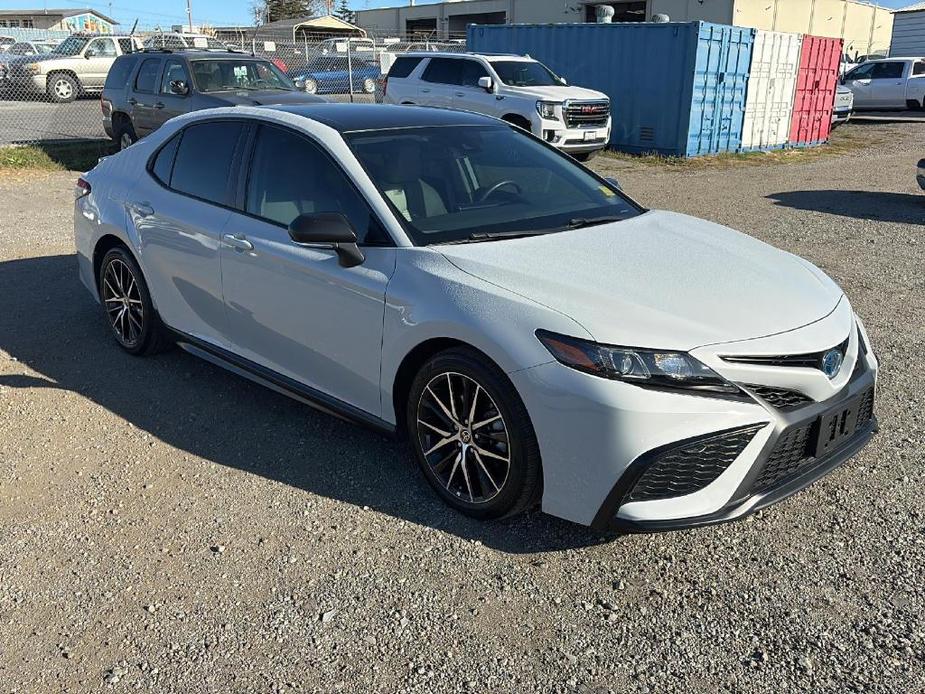 used 2022 Toyota Camry Hybrid car, priced at $29,450