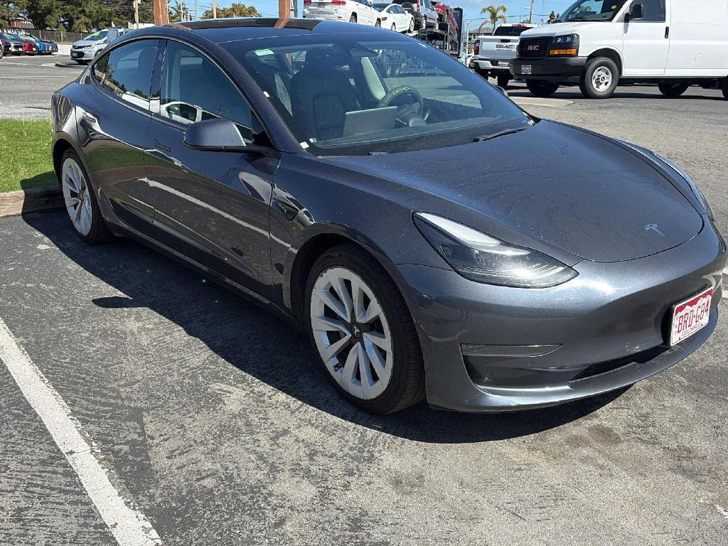 used 2022 Tesla Model 3 car, priced at $16,980