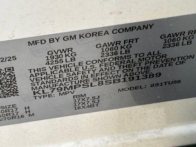 used 2025 Chevrolet TrailBlazer car, priced at $22,736