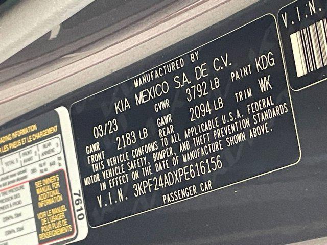 used 2023 Kia Forte car, priced at $16,305