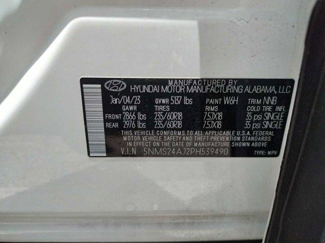 used 2023 Hyundai Santa Fe car, priced at $22,325