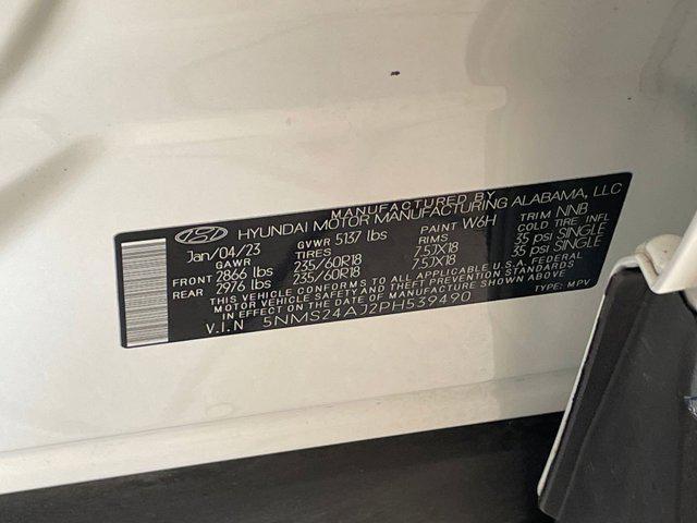 used 2023 Hyundai Santa Fe car, priced at $20,987